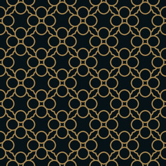 elegant line ornament pattern seamless pattern for background, wallpaper, textile printing, packaging, wrapper, etc.
