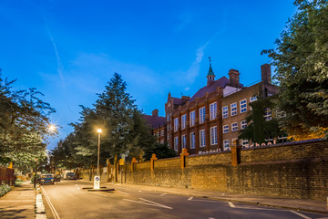 Chiswick suburb in summer evening, London © Alexey Fedorenko