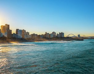 Obraz premium Durban City View od strony morza