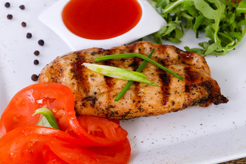 Grilled chicken breast