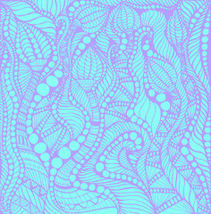 Vintage bright abstract ornament pattern.