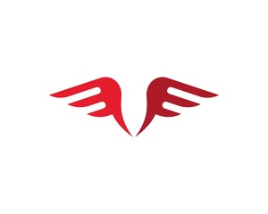 Falcon Wing Logo Template