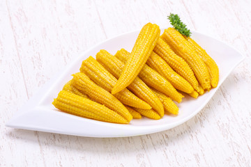 Pickled baby corn