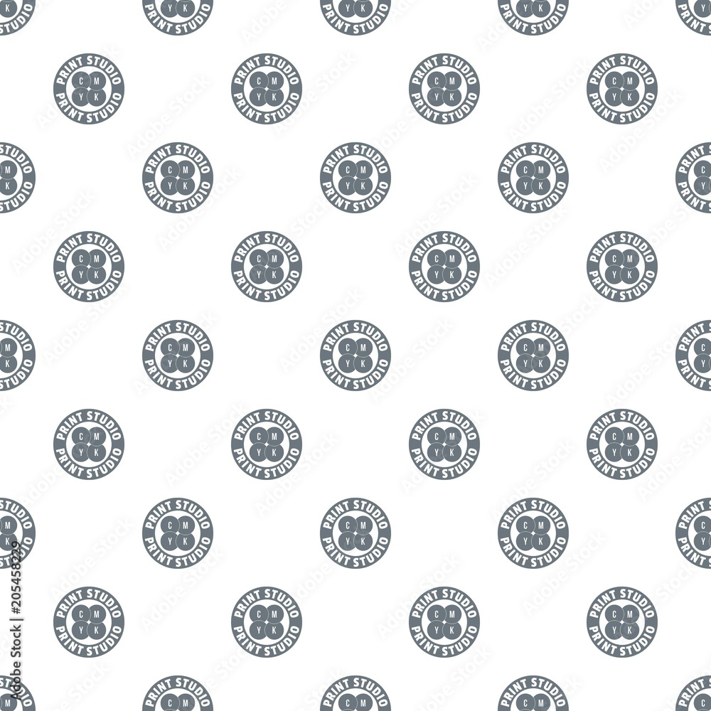 Poster new print studio pattern vector seamless repeat for any web design