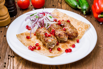 Lamb Lula kebab