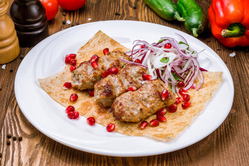 Lamb Lula kebab