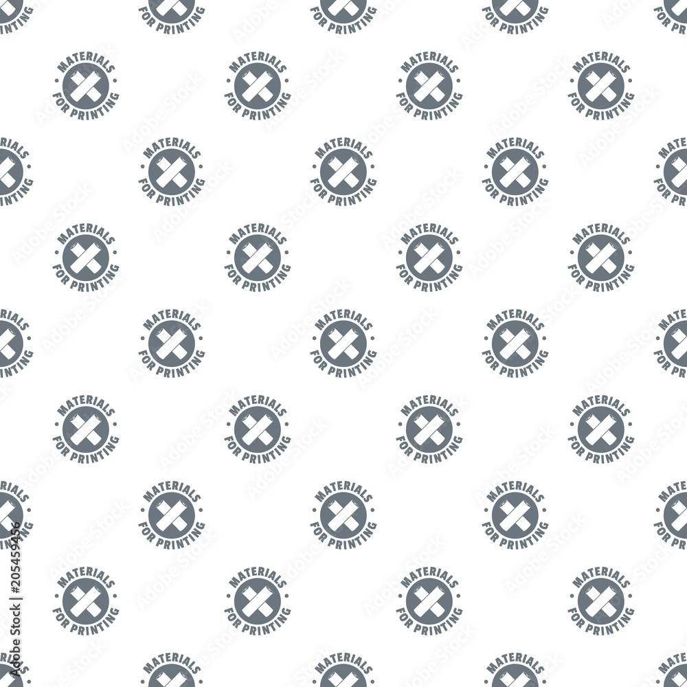 Poster materials for printing pattern vector seamless repeat for any web design