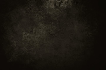 old dark brown grungy canvas background or texture