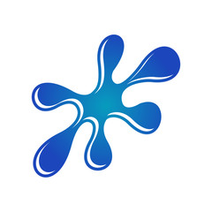 water splash vector, liquid melt, vector template ready for use