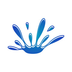 water splash vector, liquid melt, vector template ready for use