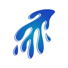 water splash vector, liquid melt, vector template ready for use