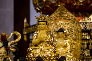 Fototapeta premium Statue of Chinese traditional deities