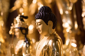 Fototapeta premium Statue of Chinese traditional deities