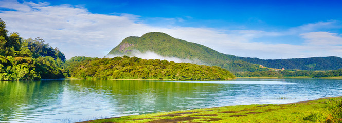 Fototapeta na wymiar Kande Ela Reservoir. Beautiful landscape. Sri lanka. Panorama