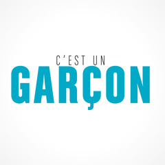 c'est un garçon