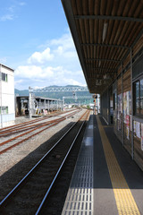 Fototapeta premium ホームから見える景色