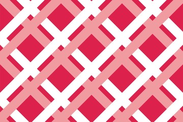 Geometric seamless pattern with intersecting lines, grids, cells. Criss-cross background in traditional tile style