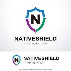 Letter N Logo Template Design Vector, Emblem, Design Concept, Creative Symbol, Icon