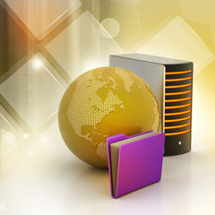 Global networking concept