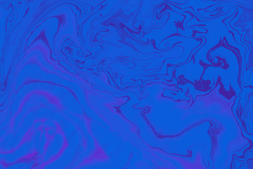 Suminagashi marble texture hand painted with indigo ink. Digital paper 692 performed in traditional japanese suminagashi floating ink technique. Incredible liquid abstract background.