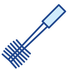 Klobürste Vector Icon Illustration