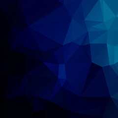 Abstract dark blue polygon texture