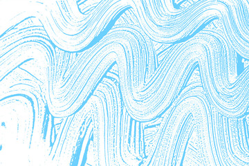 Naklejka na ściany i meble Natural soap texture. Alluring light blue foam trace background. Artistic fabulous soap suds. Cleanliness, cleanness, purity concept. Vector illustration.