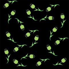 Seamless pattern floral background
