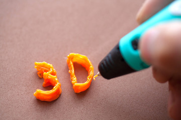 3d handle modern toy