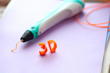 3d handle modern toy