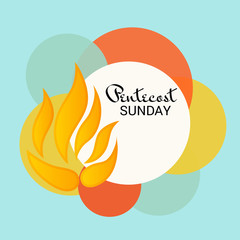 Pentecost Sunday.