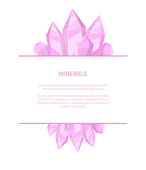 Minerals Natural Resources Poster Precious Stones