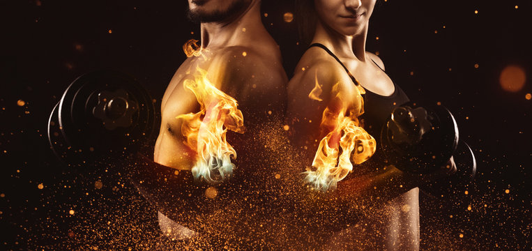 Biceps on fire