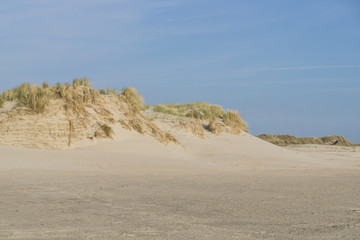 Fototapeta na wymiar Dunes on the beach
