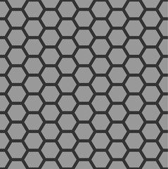 Seamless Pattern Hexagon Honeycomb Texture. Vector illustration.