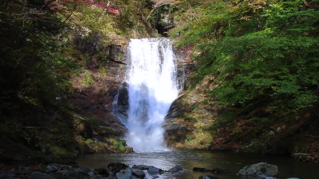 背戸峨廊・夏井川の支流（福島県・いわき市）