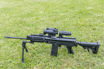 different types of machine guns