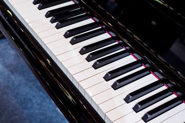 Piano keyboard background musical instrument