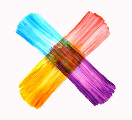 Abstract hand painted background