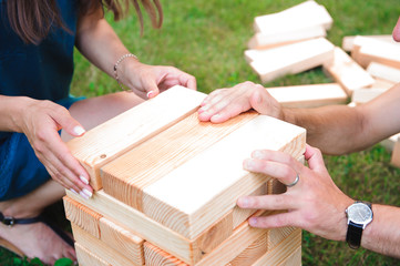 Giant Outdoor Block Game