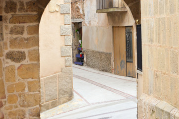 Morella city in Spain