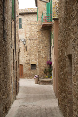 Fototapeta na wymiar Pienza Siena Toscana Italia 
