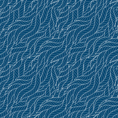 Decorative seamless border pattern