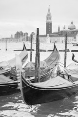 Gondolas in Venice