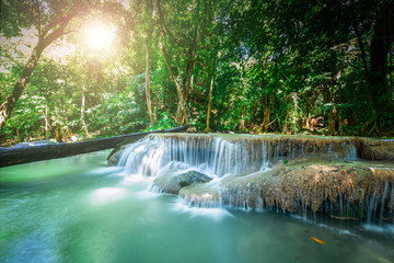 Beautiful waterfalls in Thailand. Thailand Tourism.