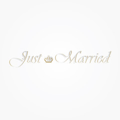 Just married