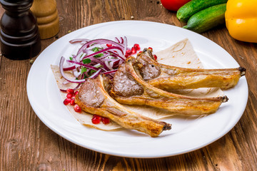 Rack of lamb