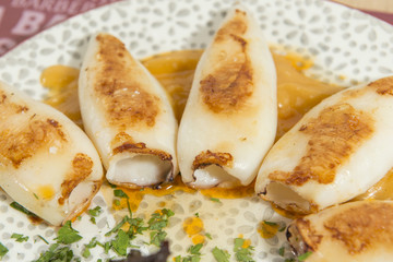 Calamares a la plancha