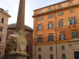 panthéon de la ville de rome,italie
