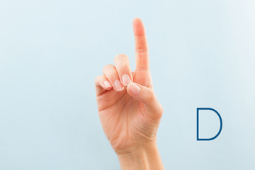 American sign language D.